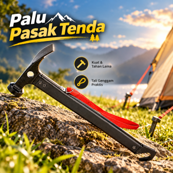 CAMPTRIP Palu Pasak Tenda Multifungsi Portable Outdoor Camping Hammer - CT23