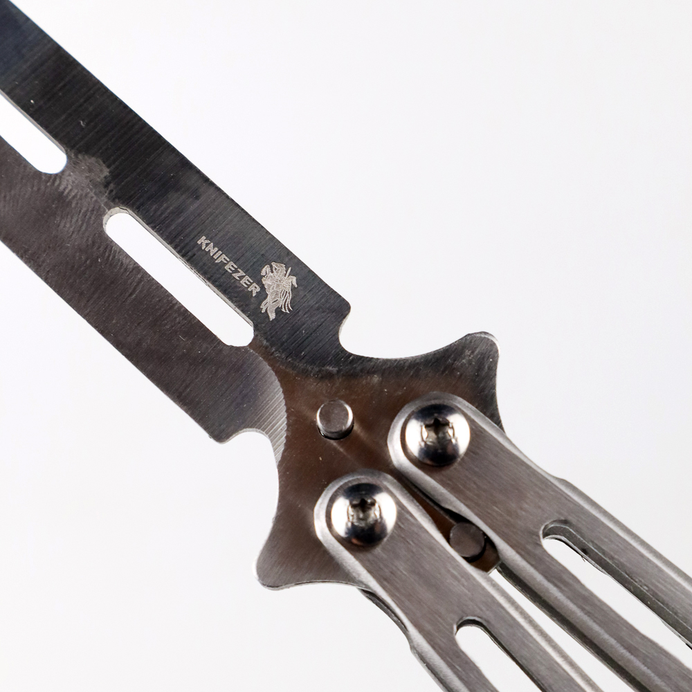 Gambar produk KNIFEZER Pisau Training Balisong Butterfly Knife - A3 - 5