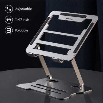 TaffGEAR Stand Laptop Carbon Steel Dudukan Holder Foldable Adjust - N20