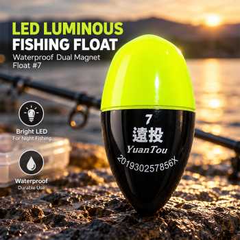 TA Lampu Pelampung Pancing LED Luminous Waterproof Dual Magnet Float - Q0146