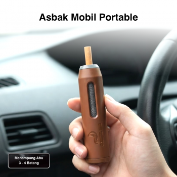 Supo Asbak Rokok Mobil Anti Spatter Portable Ashtray Plastik 3 Size - YB31
