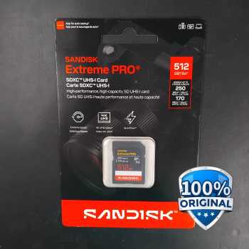 Gambar produk SanDisk Extreme PRO SDXC/HC UHS-I Card U3 V30 4K UHD 250MB/s - SDSDXXJ