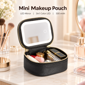 Gambar produk Biutte.co Tas Organizer Make Up Kosmetik LED 3in1 Color 500mAh - F355
