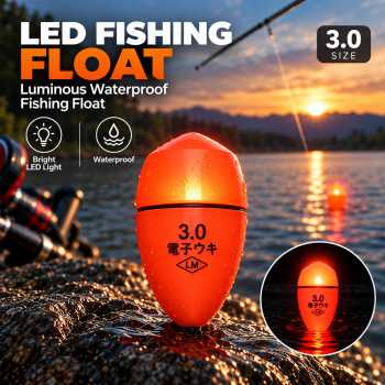 Gofi Lampu Pelampung Pancing LED Luminous Waterproof Fishing Float - Q0145