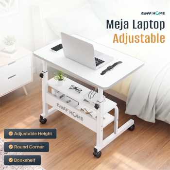 TaffHOME Meja Laptop Adjustable Portable Working Desk 3 Layer 60x40cm - ND04