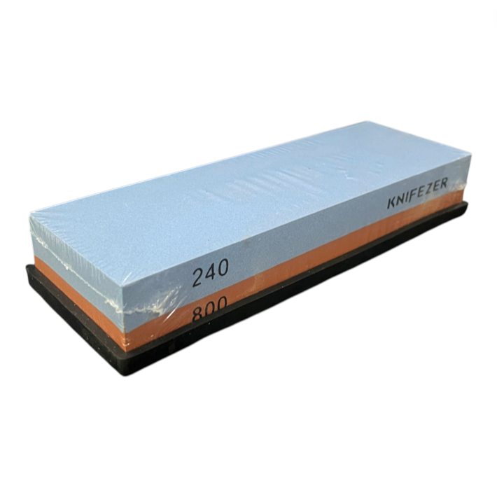 Gambar produk KNIFEZER Batu Pengasah Pisau Whetstone Knife Sharpener 240/800 - Wkss-03 - 1