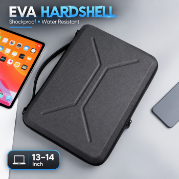 JESHUN Tas Laptop Sleeve Case Hardshell EVA Shockproof 13-14 Inch - ZK-50