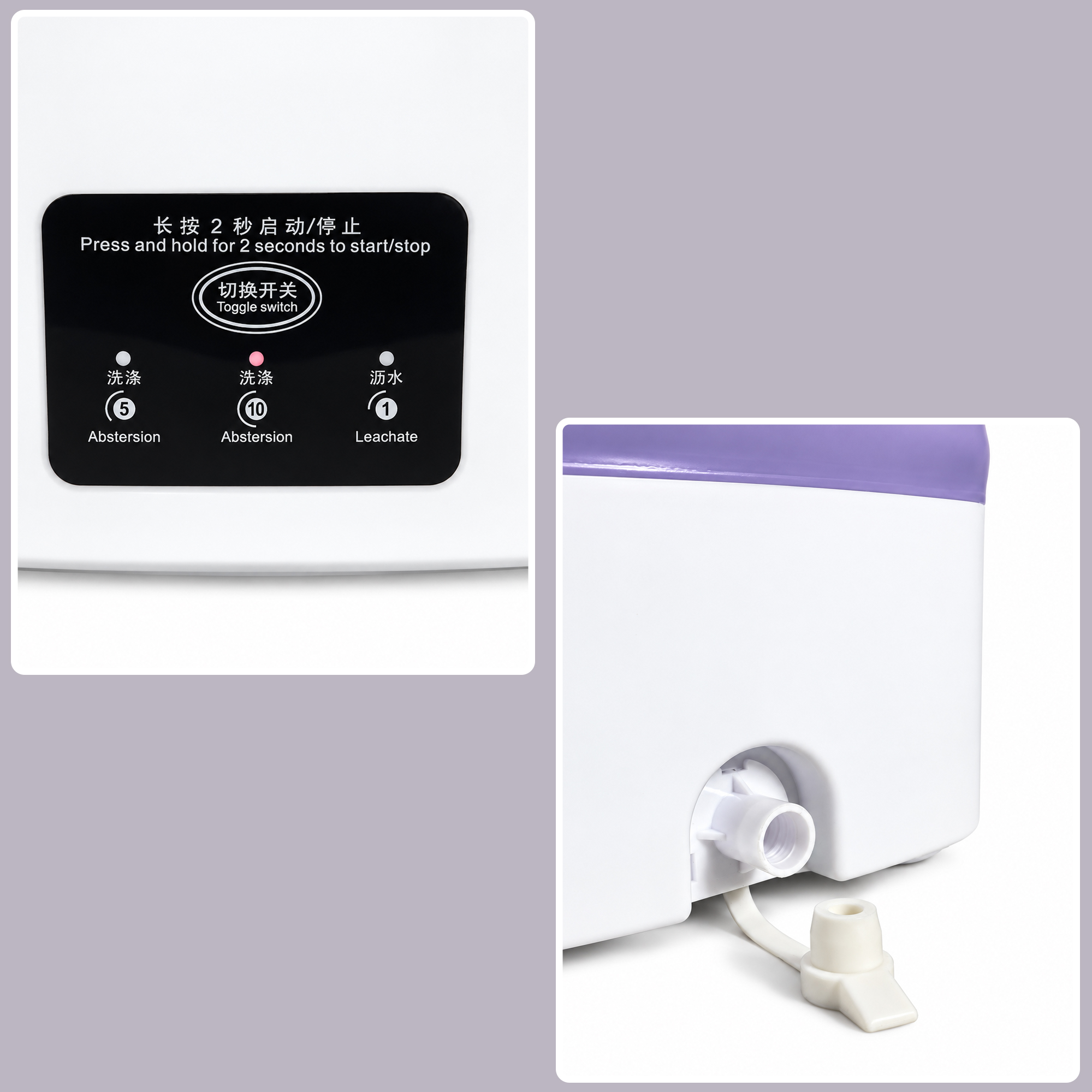 Gambar produk HAOYUNMA Mesin Cuci Mini Lipat Portable Foldable Washing Machine 6.5L - HY65 - 1