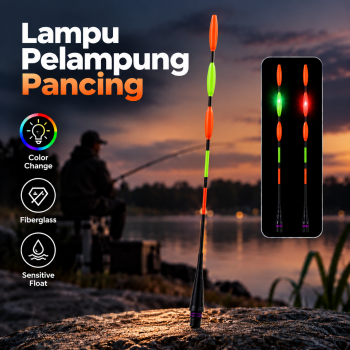 RUMBU Lampu Pelampung Pancing Luminous LED Floating Tail 17cm - KZ75