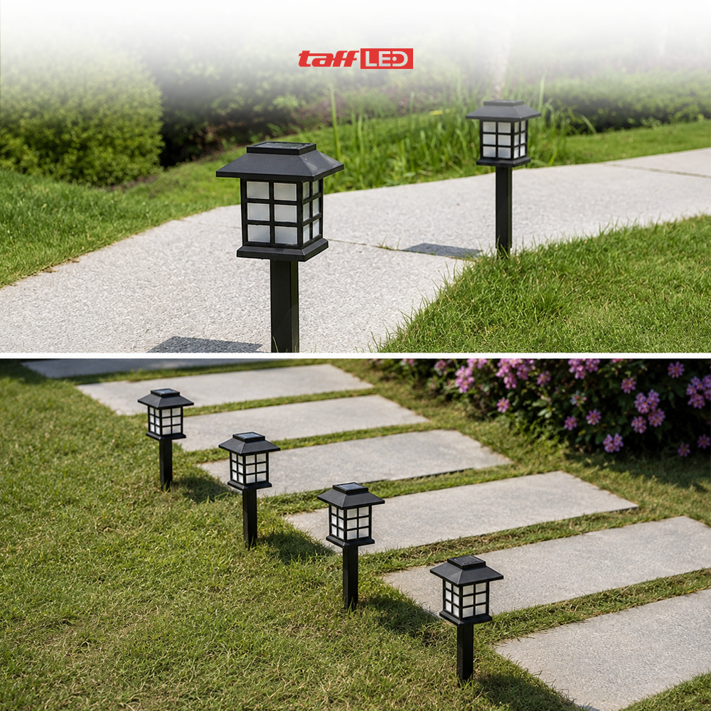Gambar produk TaffLED Lampu Taman Outdoor Tancap Solar Panel Warm White 3000K 0.25W - EM300 - 5