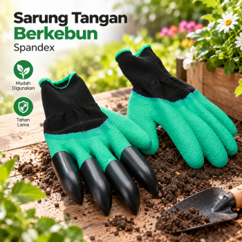 Gambar produk TaffHOME Sarung Tangan Berkebun Antislip Spandex - CZ-0146