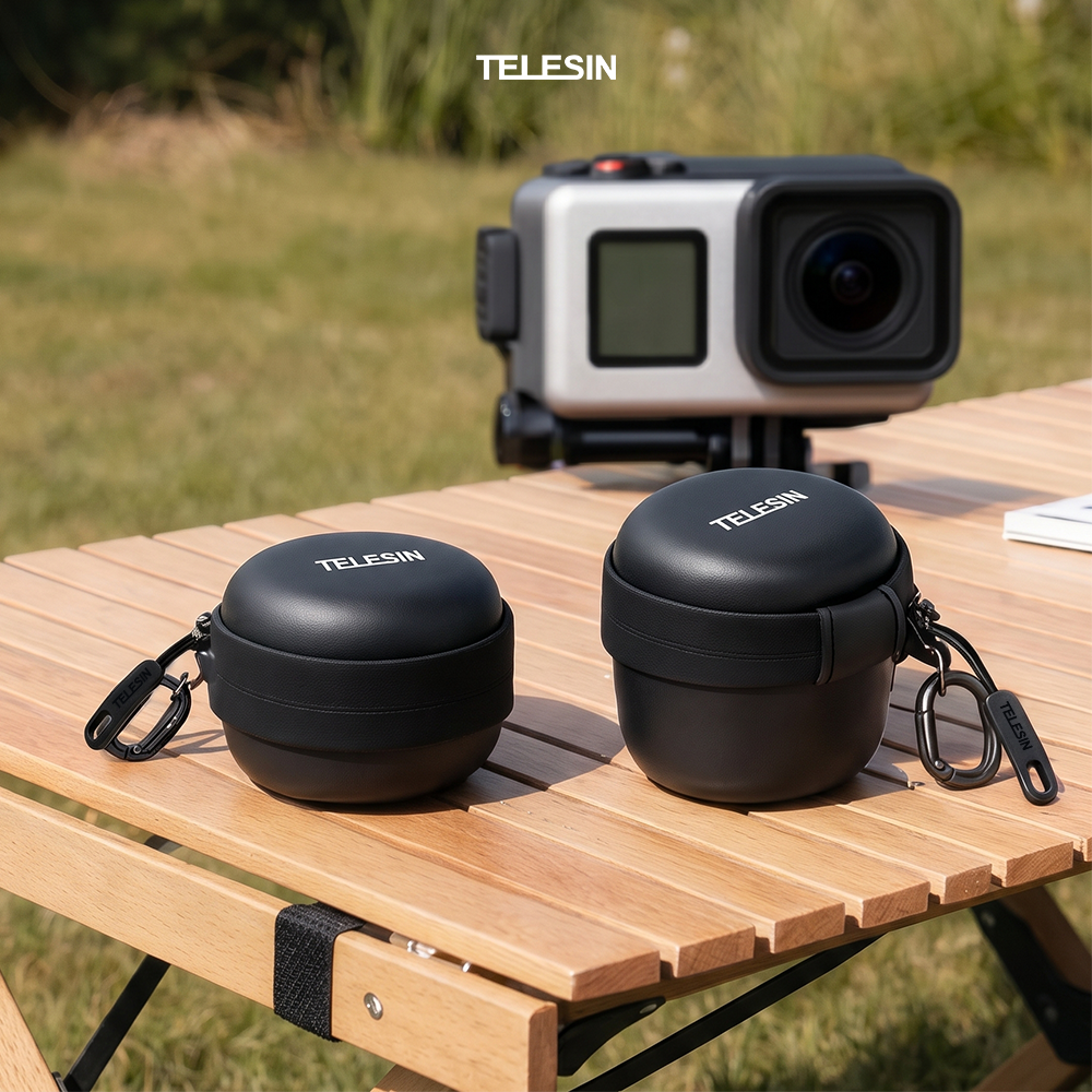 Gambar produk TELESIN Lens Filter Storage Case Action Camera Hard Shell 4 Slot - S6-PRC-13 - 7