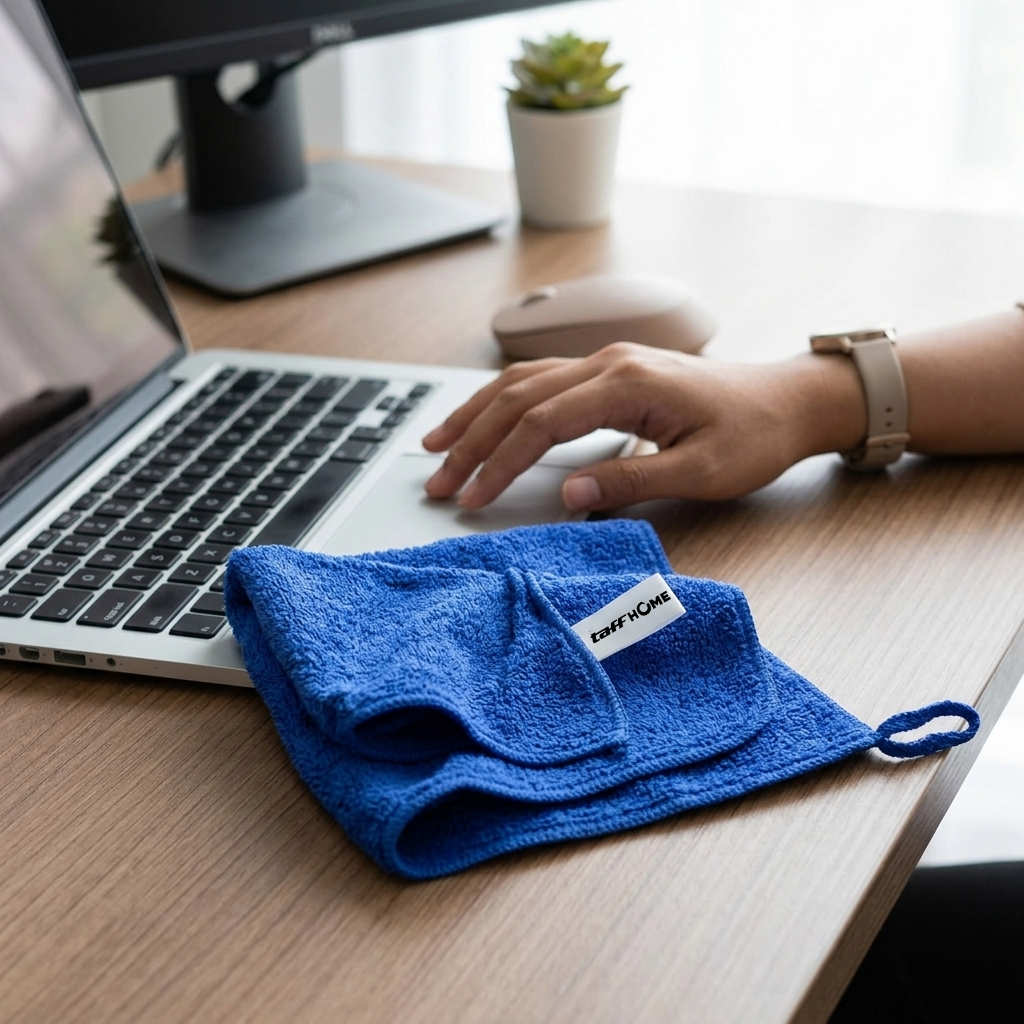 Gambar produk TaffHOME Kain Lap Microfiber Multifunction Cleaning Cloth 30x40cm - H-10 - 4