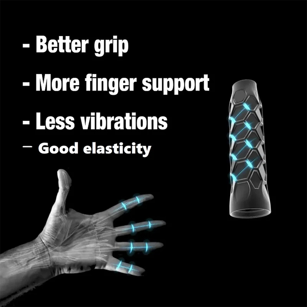 Gambar produk Fib Grip Raket Tennis Badminton Padel Hexacore Absorbing Silicone 13cm - DL-08 - 1