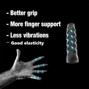Gambar produk Fib Grip Raket Tennis Badminton Padel Hexacore Absorbing Silicone 13cm - DL-08 - 1