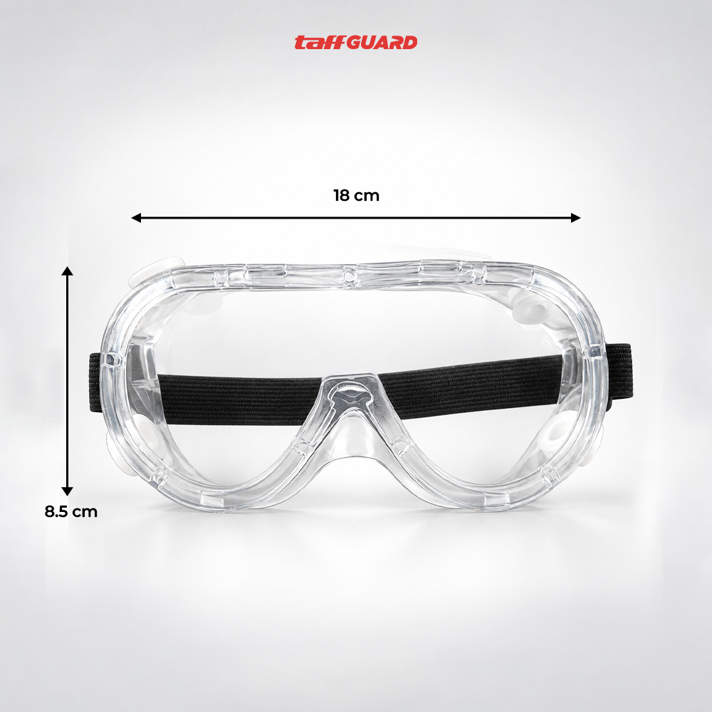 Gambar produk TaffGUARD Kacamata Safety Goggles Work Laboratory Eyewar Anti Fog - R101 - 8