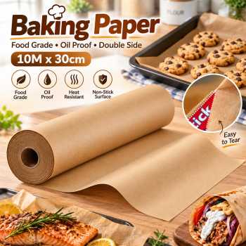 Parc Kertas Panggang Kue Roti Baking Paper Food Grade Double Side - BP-35