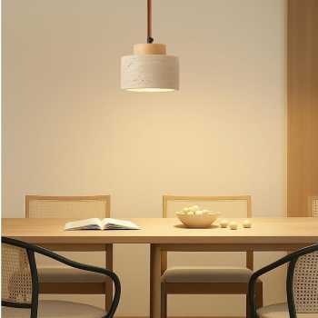 Wab Lampu Gantung Hias Japanese Yellow Stone Pendant Lights 3 Color - A803