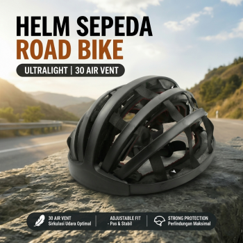 Gambar produk Wildside Helm Sepeda Foldable Road Bike Ultralight Helmet 30 Air Vent - Z40