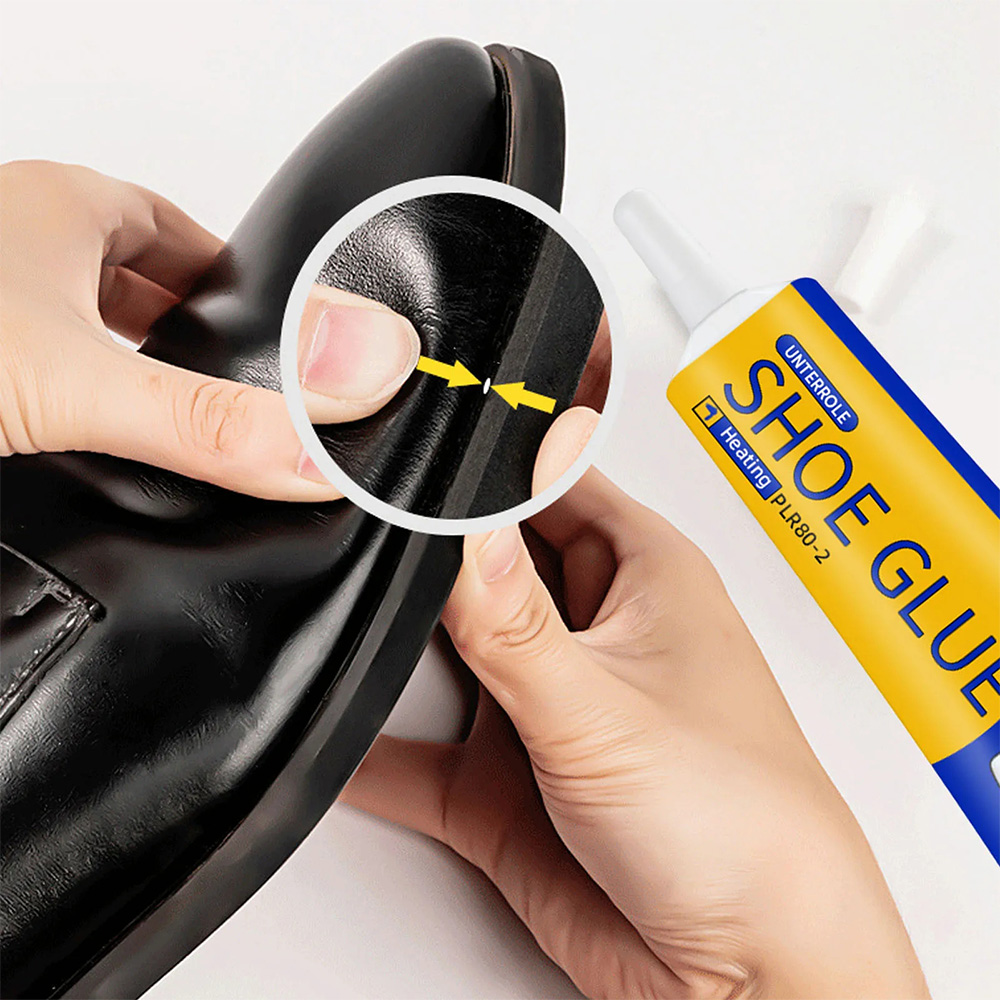 Gambar produk Lalue Lem Sepatu Waterproof Sneakers Leather Shoe Glue Universal 60ml - T-35G - 5