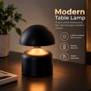 TaffLED Lampu Meja Hias LED Restaurant Bar 3 Color 3000-6000K 800mAh - XV-80