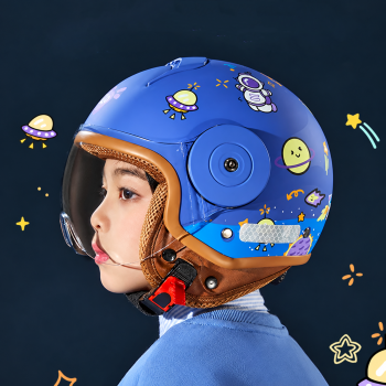 BYB Helm Sepeda Anak Half Face Sport Kids Helmet Adjustable - BY-750S