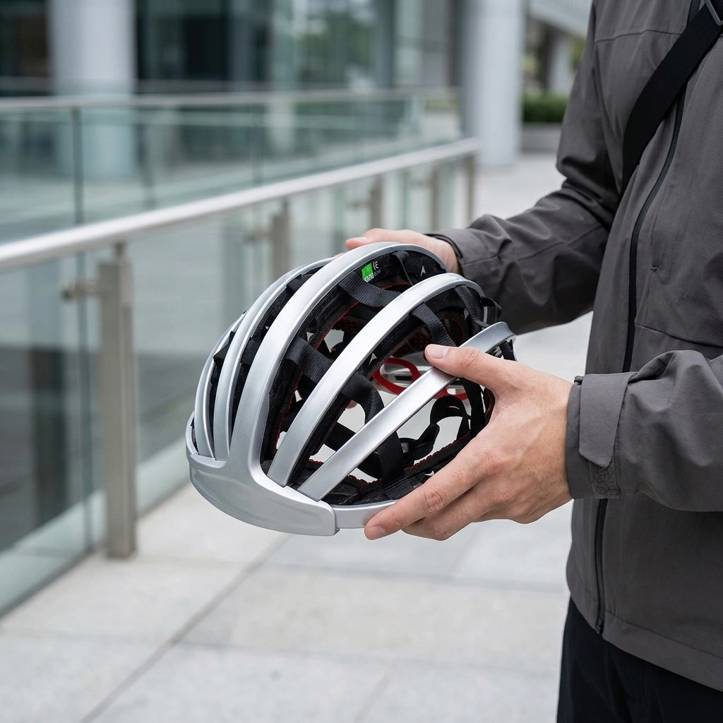 Gambar produk Wildside Helm Sepeda Foldable Road Bike Ultralight Helmet 30 Air Vent - Z40 - 3