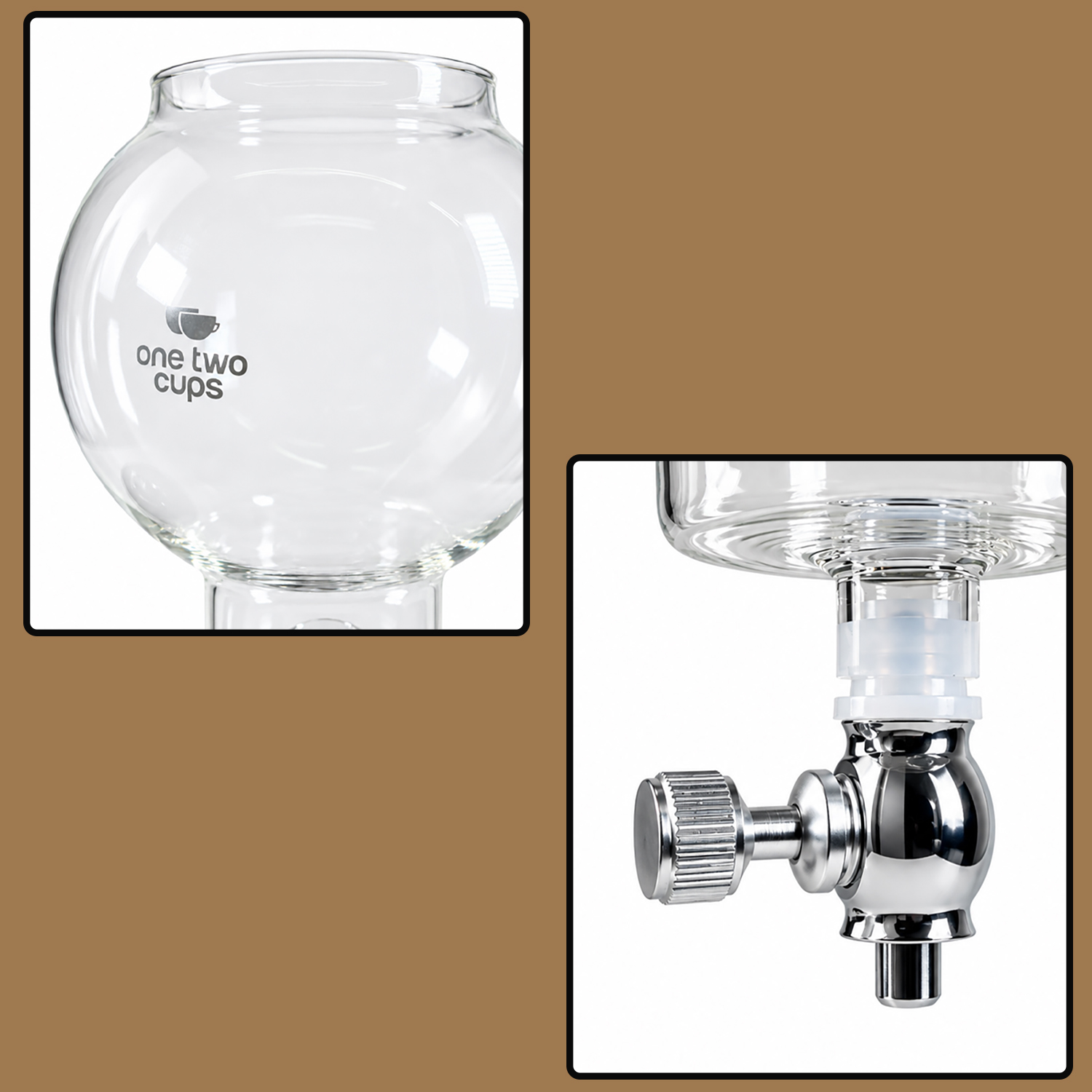 Gambar produk One Two Cups Cold Brew Coffee Maker Classic Ice Dripper Pot 600ml - AO865 - 1