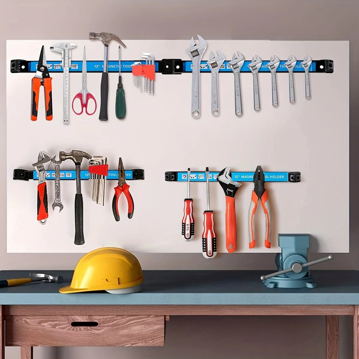 Gambar produk Damody Gantungan Magnet Perkakas Magnetic Tool Holder Wall Mounted 25cm - DP-100 - Kemasan