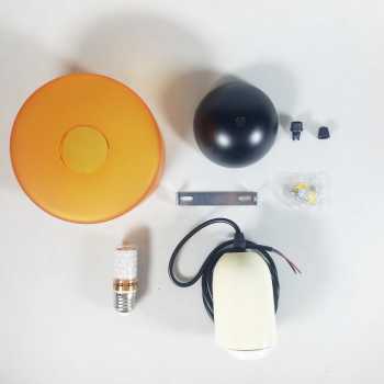 Gambar produk PHYVAL Lampu Gantung Hias Vintage Pendant Light Glass Warm White E27 - BB20 - 4