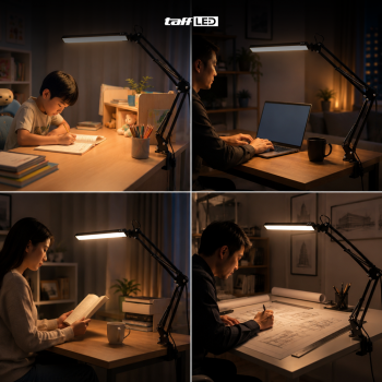 Gambar produk TaffLED Lampu Meja Belajar LED 3 Color 3500-6000K 12W - FX310 - 6