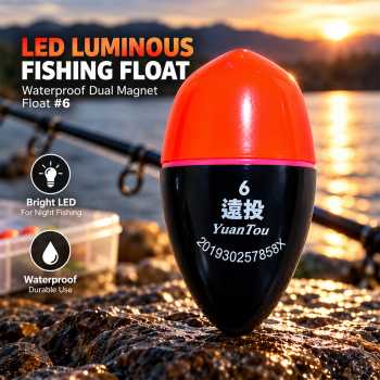 TA Lampu Pelampung Pancing LED Luminous Waterproof Dual Magnet Float - Q0146