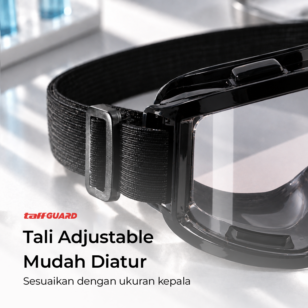 Gambar produk TaffGUARD Kacamata Safety Goggles Work Laboratory Eyewear - ASL-Y - 5