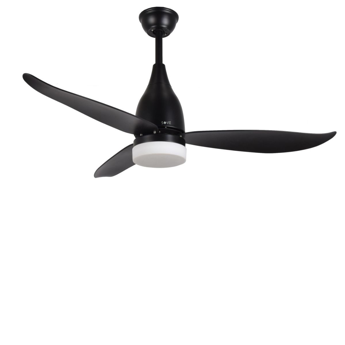 Gambar produk SOVE Kipas Angin Gantung Plafon Ceiling Fan LED 3 Color 52 Inch - TV-3 - 1