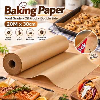 Parc Kertas Panggang Kue Roti Baking Paper Food Grade Double Side - BP-35