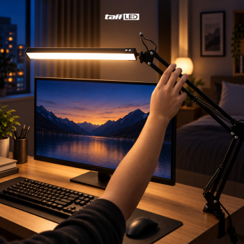 Gambar produk TaffLED Lampu Meja Belajar LED 3 Color 3500-6000K 12W - FX310 - 7