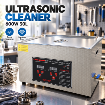 Gambar produk Taffware Mesin Pembersih Perhiasan Ultrasonic Cleaner 600W 30L - KZ-D30