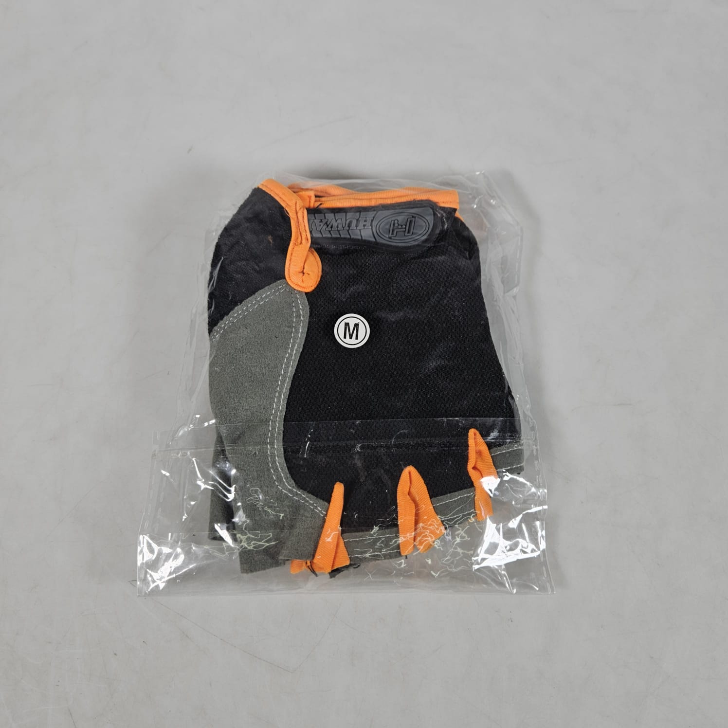 Gambar produk HUWAI Sarung Tangan Sepeda Gym Half Finger Gloves Breathable M - TS-20 - Kemasan