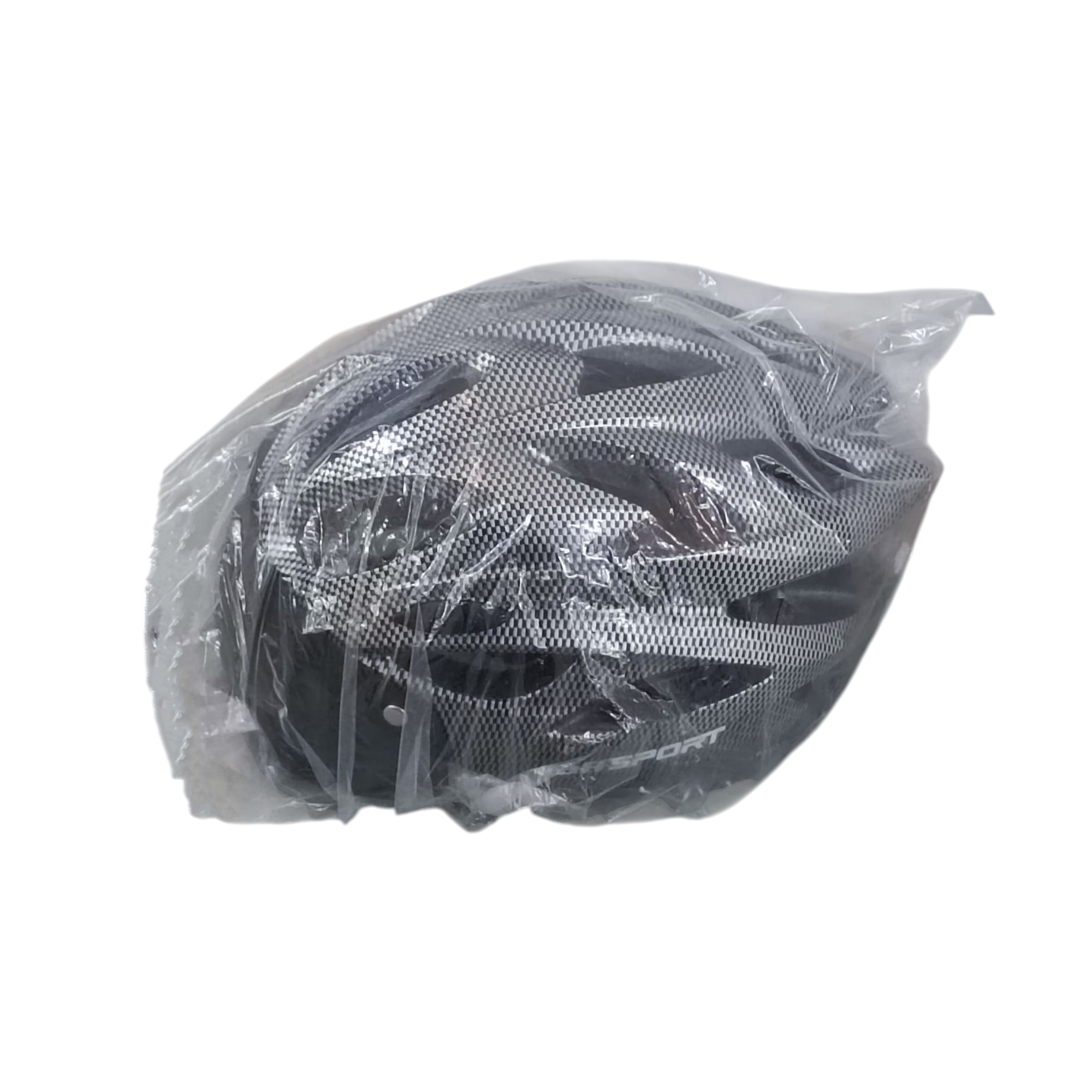 Gambar produk TaffSPORT Helm Sepeda Road Bike Visor Bicycle Helmet 19 Vent - A01-B - Kemasan