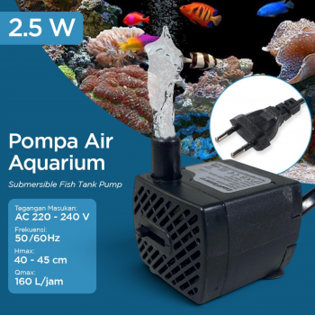 Taffware Pompa Air Celup Multifungsi Aquarium Submersible Pump 220V - JN-300/JN-200