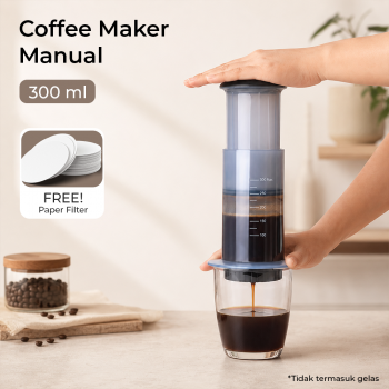 Gambar produk iCafilas Coffee Maker Manual Hand Press Espresso 300ml