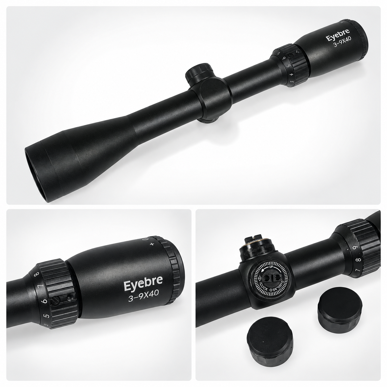 Gambar produk Eyebre Rifle Tactical Scope Hunting Adjustable Magnification 3-9x40mm - MC-1 - 3