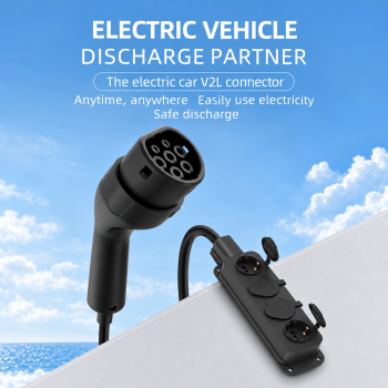 Gambar produk OTOHEROES Adaptor V2L Mobil Listrik Type 2 to EU Socket 3.5kW 16A 220V - EDC10