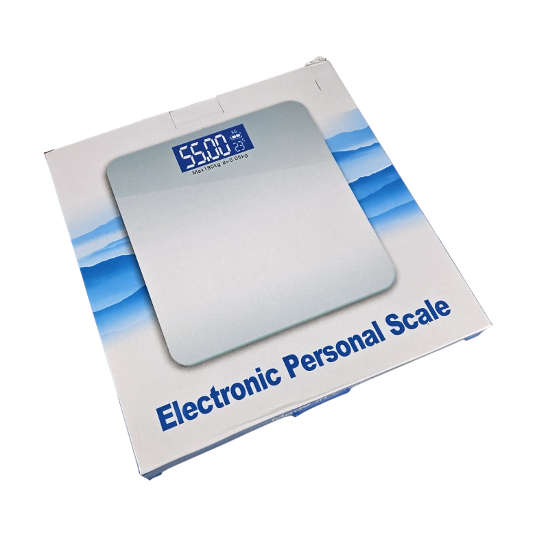 Gambar produk Taffware Digipounds Timbangan Badan Digital Scale Rechargeable 180kg - SC-12U - Kemasan