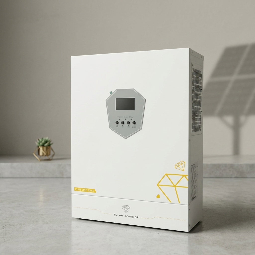 Gambar produk Sun Inverter Solar Controller Hybrid DC 48V to AC 230V 11000W - QD12048MH - 1