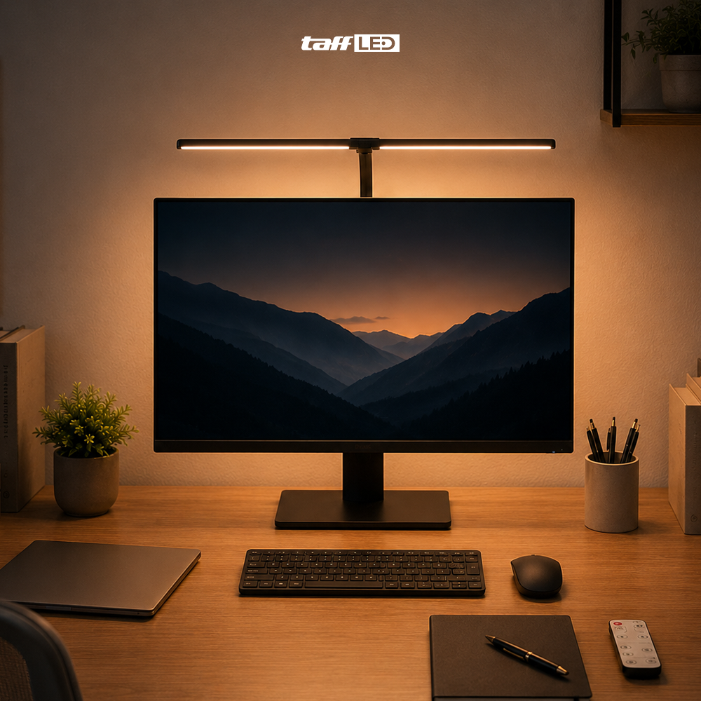 Gambar produk TaffLED Lampu Meja Belajar LED 3 Color 2700-6500K 24W - T188 - 7