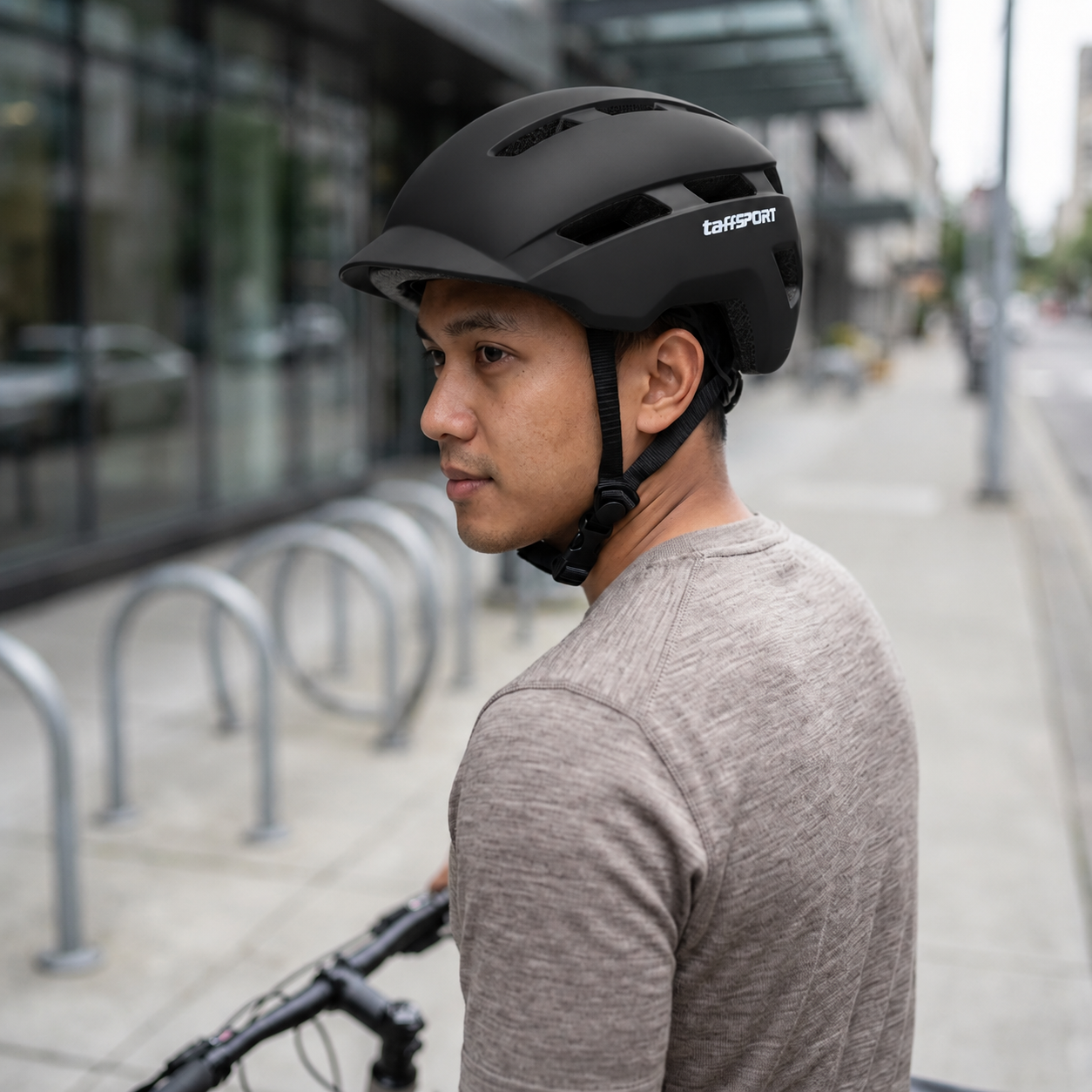 Gambar produk TaffSPORT Helm Sepeda MTB Road Bike Bicycle Helmet 18 Air Vent - X55 - 7