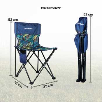 Gambar produk TaffSPORT Kursi Lipat Outdoor Camping Portable Oxford Folding Chair S - OL3336 - 7