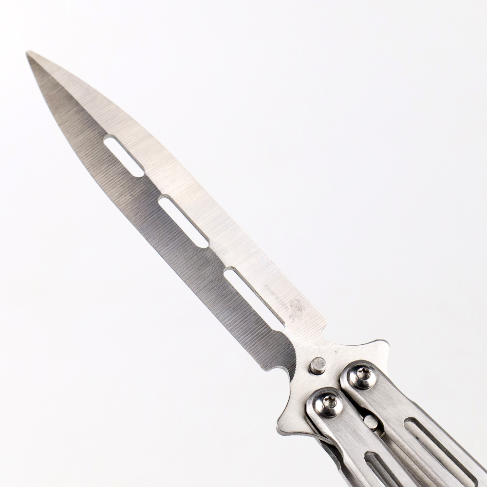 Gambar produk KNIFEZER Pisau Training Balisong Butterfly Knife - A3 - 4