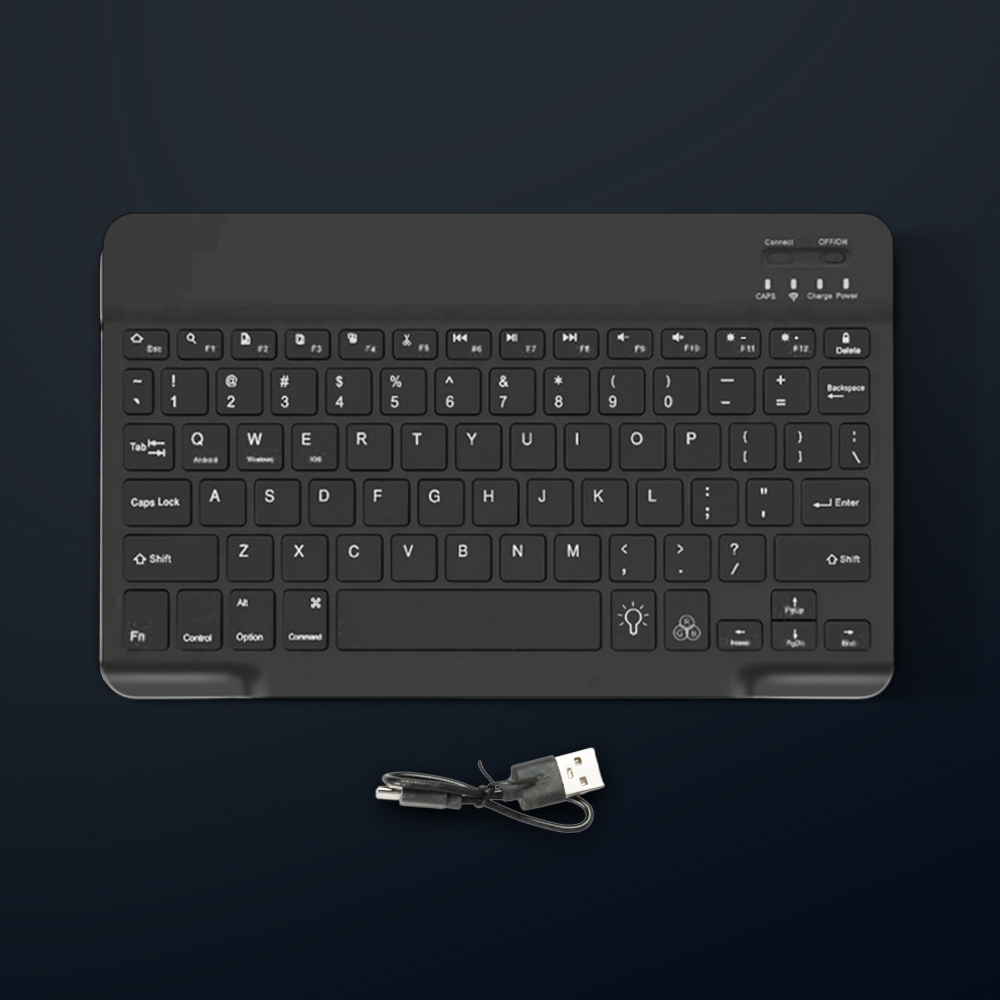 Gambar produk EMTRA Keyboard Wireless Mini Bluetooth 5.0 RGB Silent Click - SS01 - 8